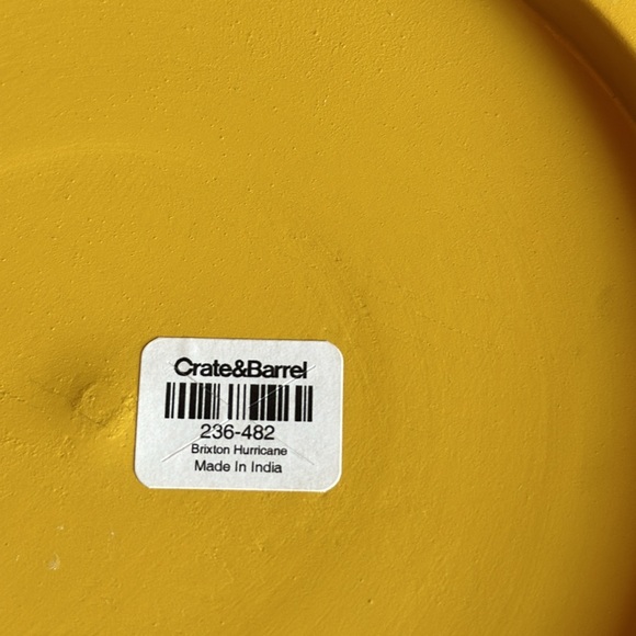 Crate&Barrel Brixton Hurricane Candle Holder (BASE ONLY) - Picture 7 of 12